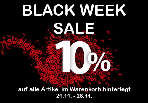 10% Black Week Sale