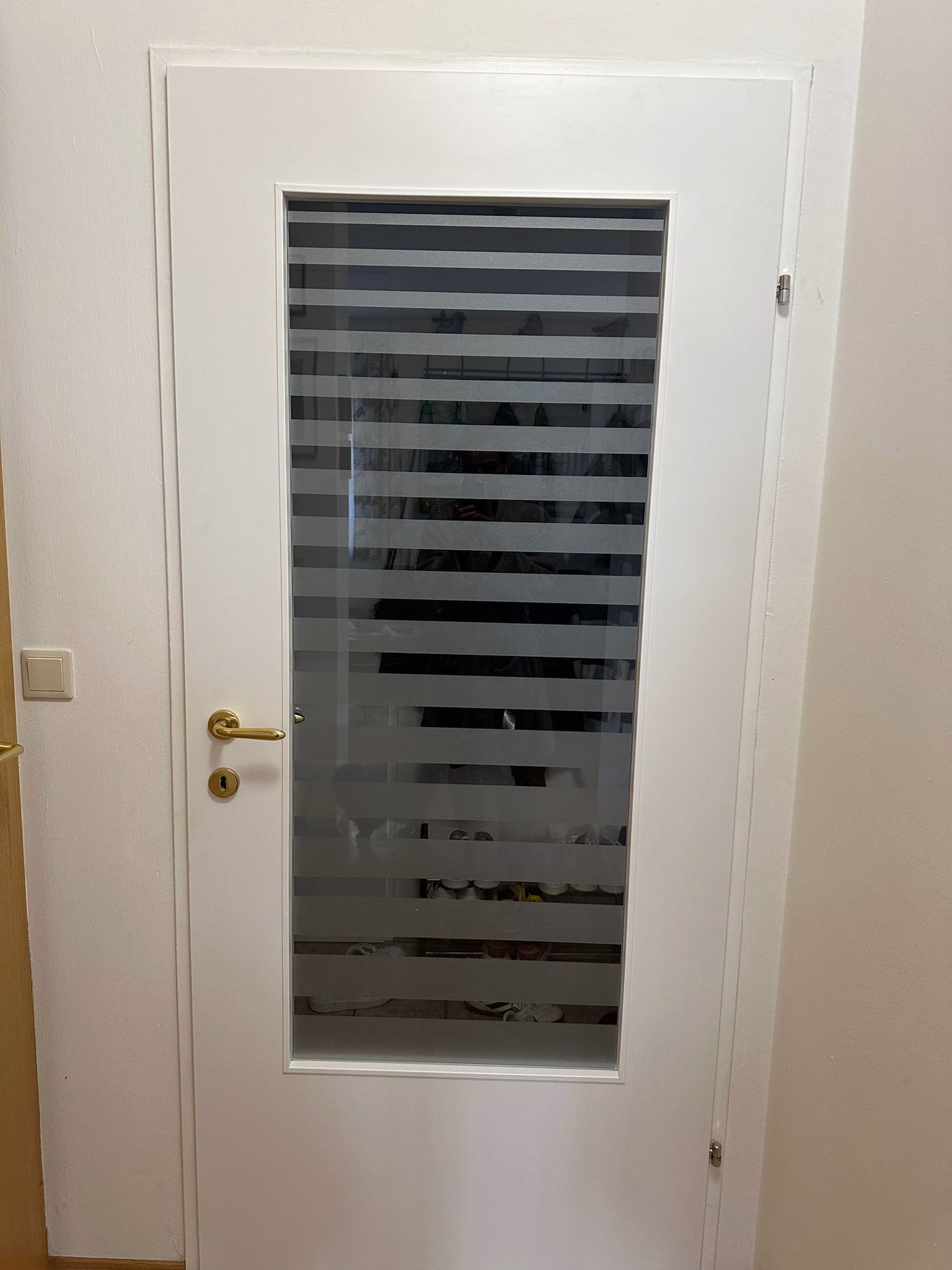 Glasdekor für Türen, Streifenverlauf Glasdekor für Türen, Streifenverlauf