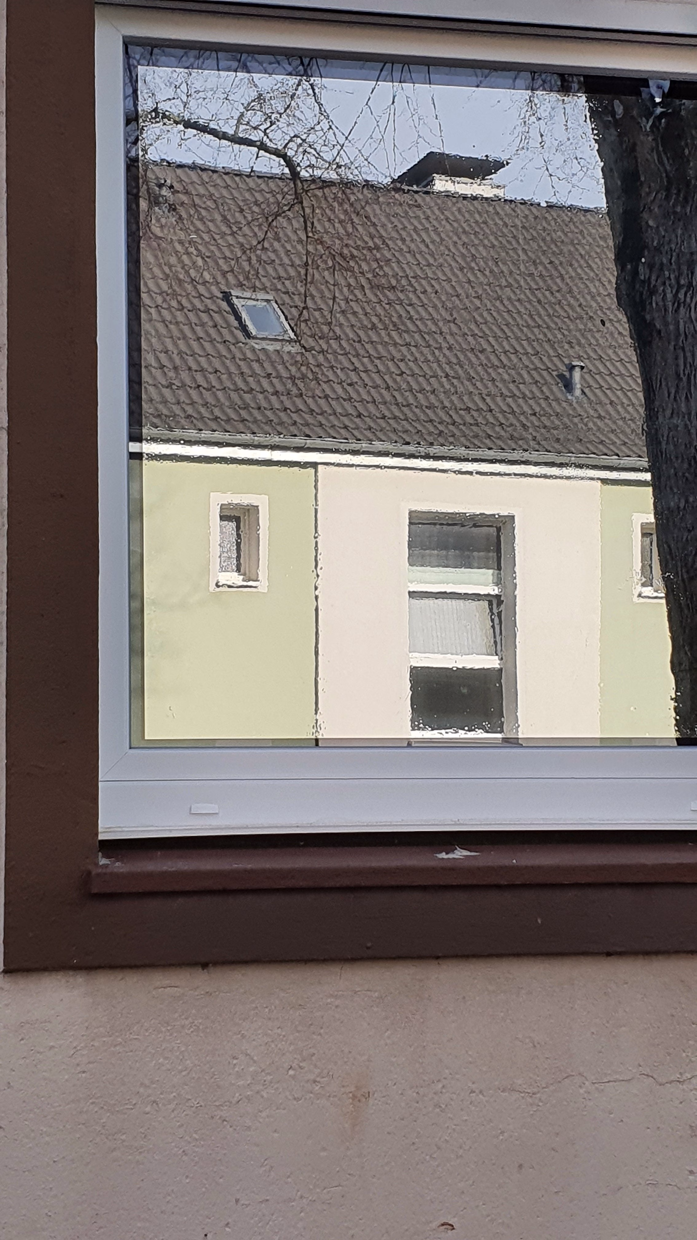 Spionspiegelfolie Prolight, leicht silber verspiegelt