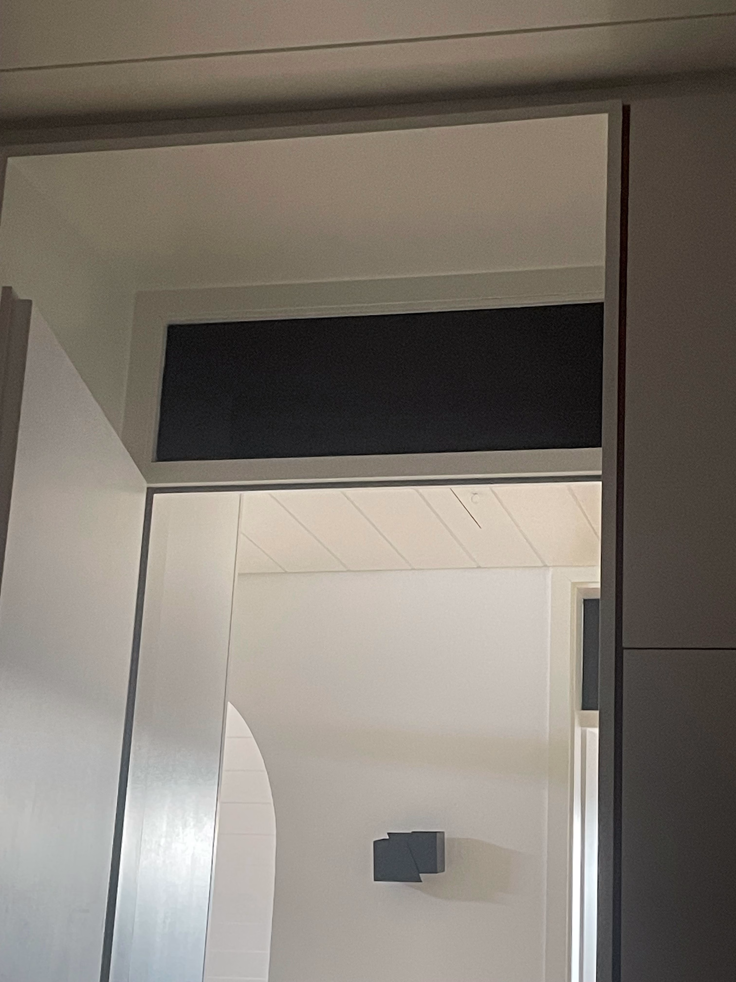 Verdunkelungsfolie, Innenmontage, schwarz/schwarz