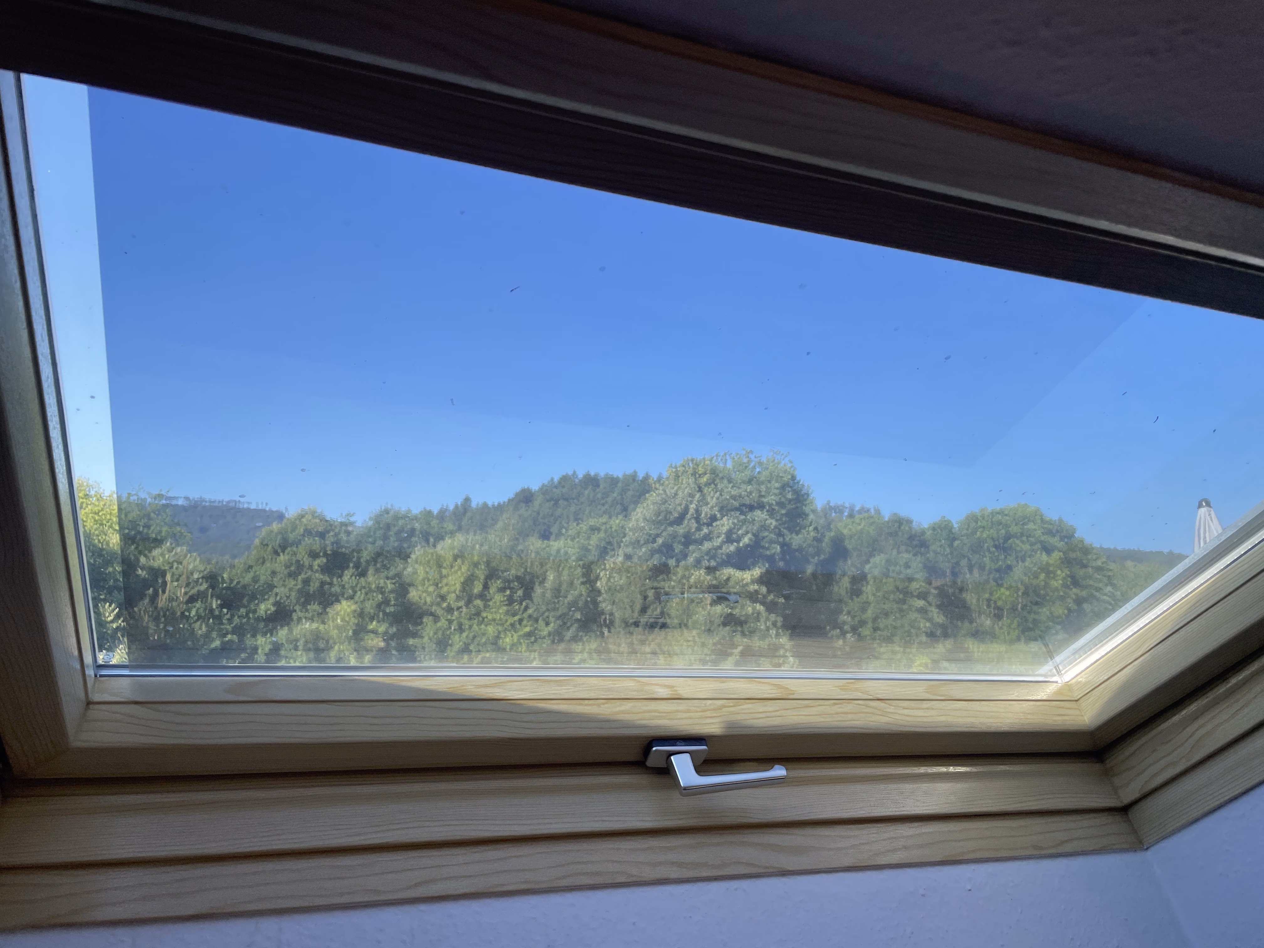 Sonnenschutzfolie, kleberlos, silber mittel verspiegelt