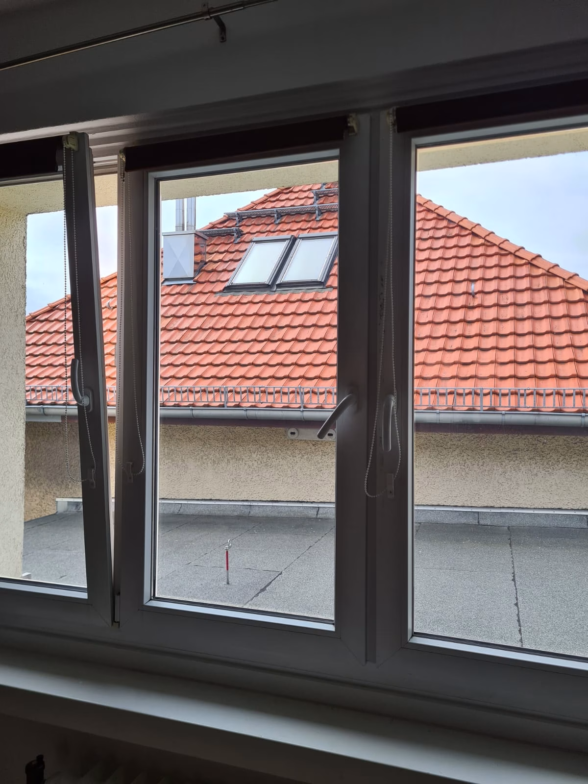 Fensterfolie silber hell verspiegelt