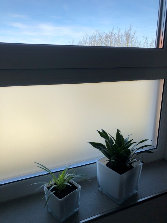 Frostglas Sichtschutzfolie