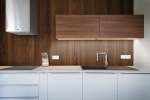 Akazie, Klebefolie in Holzoptik