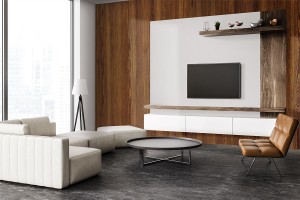 Akazie, Klebefolie in Holzoptik