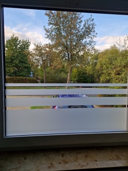Klebefolie Streifendesign nach Maß