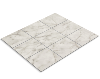 Fliesenfolie, weißer Marmor, Bianco Carrara