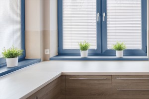 Stahlblau, einfarbige Klebefolie