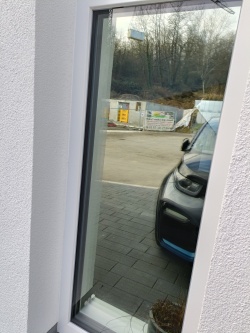 Fenster Sichtschutzfolie einseitig durchsichtig - Verspiegelte Fensterfolie