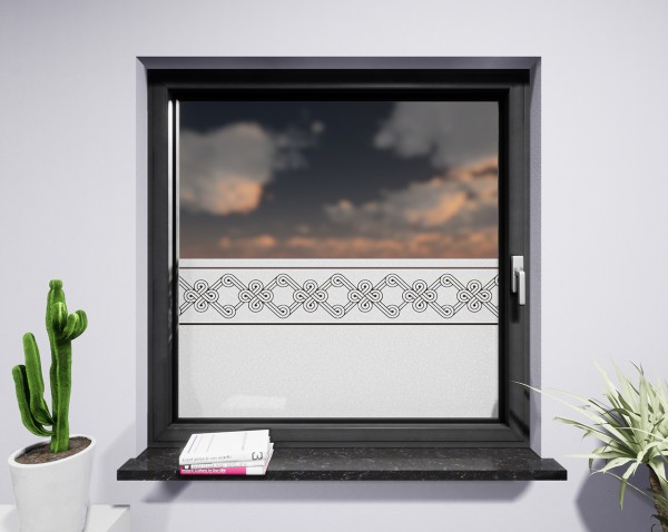 Glasdekor für Fenster, Persische Ornamente