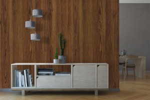 Akazie, Klebefolie in Holzoptik