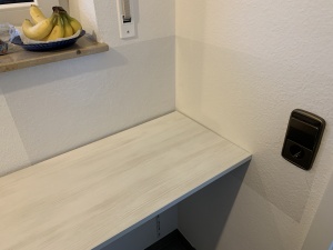 Wandschutzfolie für raue Flächen, transparent matt