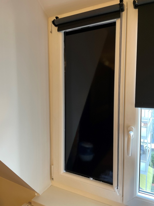 Kratzfeste Film für Fenster Verdunkelung, schwarz 75x300cm Bester