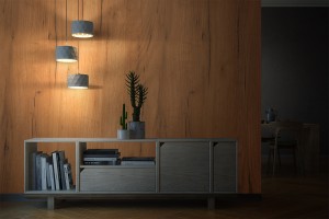 Kastanie, Klebefolie in Holzoptik