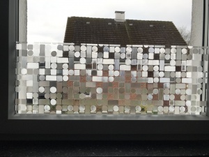Adhäsionsfolie, Mosaik- Glanzoptik (geprägt)