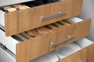 Kastanie, Klebefolie in Holzoptik