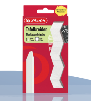 12 Tafelkreiden, weiß