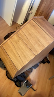 Klebefolie in Holzoptik Kastanie