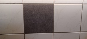 Fliesenfolie, Betonoptik dunkelgrau
