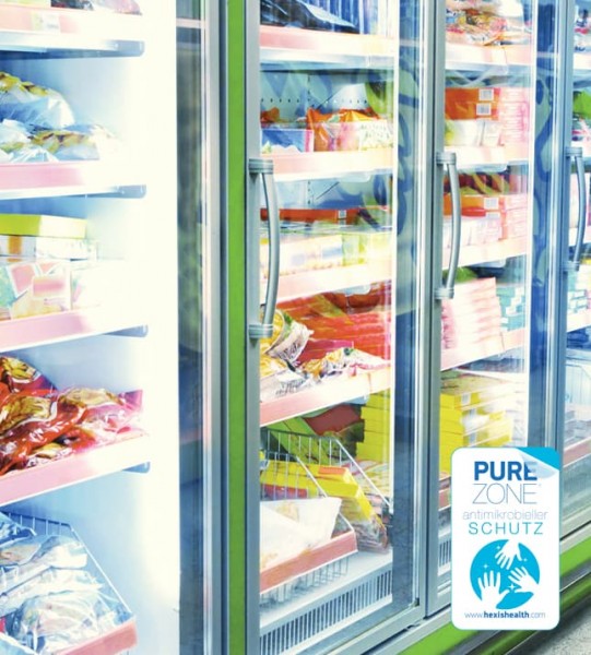 Antibakterielle Folie, Hexis PUREZONE®, klar durchsichtig
