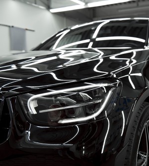 Car-Wrapping Autofolie, schwarz glänzend