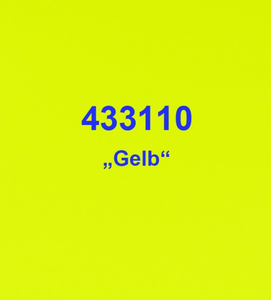 Tagesleuchtfolie Gelb