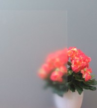 Sichtschutzfolie Ätzglasdesign weiß matt