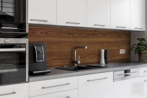 Akazie, Klebefolie in Holzoptik