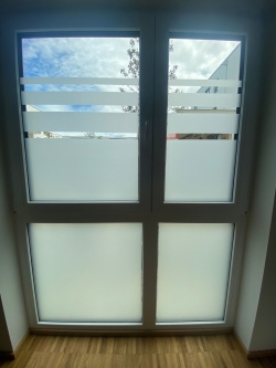 Fensterfolie Streifenoptik