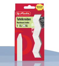 12 Tafelkreiden, weiß