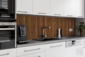 Akazie, Klebefolie in Holzoptik