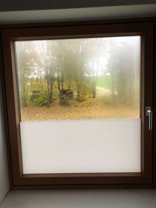 Fensterfolie blickdicht von außen Zuschnitt nach Maß
